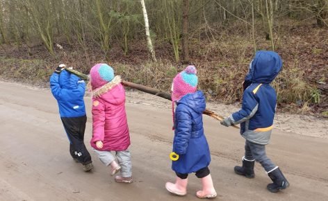 co robić z dzieckiem w lesie